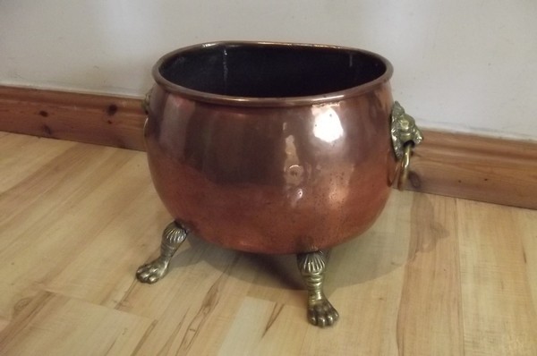 Primary image for Log Bin Georgian Ingle Nook Kidney Shaped Superb Quality