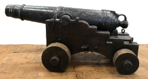 Explore our historic 19th century Six Pounder naval cannon, boasting a 40-inch barrel. Experience history in your hands and add it to your collection today!