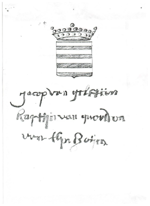 Dutch 17th Century Portrait Of Willem Von Goltstein