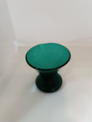 Handmade Bristol Green Glass Possible A Firing Glass, 19th Century