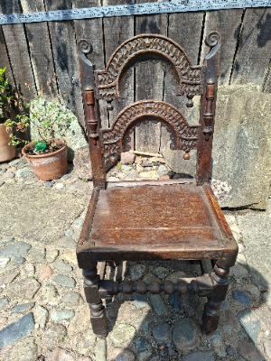 17th Century South Yorkshire/Derbyshire Chair