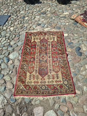 Antique Red Persian Rug