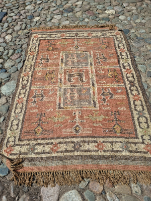 Old Afghan Tribal Rug.