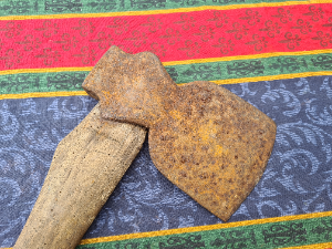 19th C Wood Axe