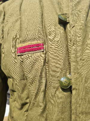 Discover rare late WW2/50's Soviet/Russian Telogreika in great condition. No visible writing inside and lining perfectly intact. Shop now and own a piece of history!