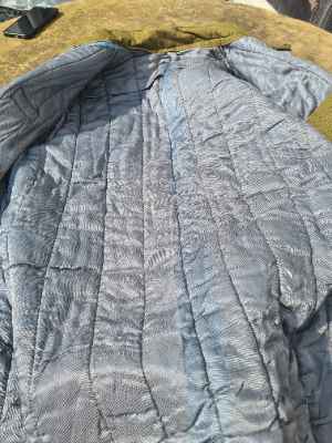 Discover rare late WW2/50's Soviet/Russian Telogreika in great condition. No visible writing inside and lining perfectly intact. Shop now and own a piece of history!