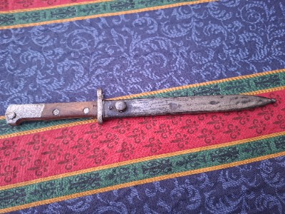 Mauser Bayonet Complete With Scabbard