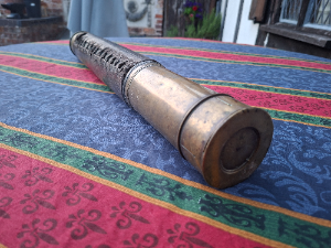 Early 19th Century Two Draw Naval Telescope By Owen Owens, Liverpool