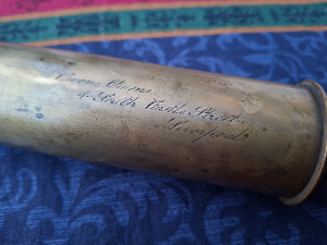 Early 19th Century Two Draw Naval Telescope By Owen Owens, Liverpool