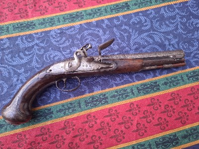 Flintlock Pistol By Roe Of London