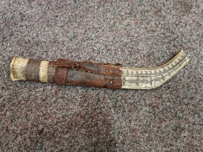 Late 19th -20th C Sami People 's Hunting Knife