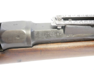 Discover our M.12874 11mm French Gras bolt action rifle, featuring a 32 inch barrel, folding ladder sight & bayonet bar. Experience top quality from St Etienne arsenal, dated 1874. Shop now for this original, excellent-condition piece!