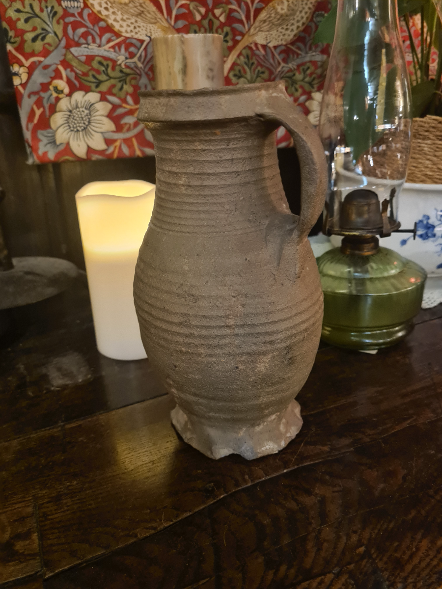 Explore our collection of 15th/16th-century German glazed stoneware jugs. Shop now for an exceptional piece with a provenance from Boothmans. Hurry before it's gone!