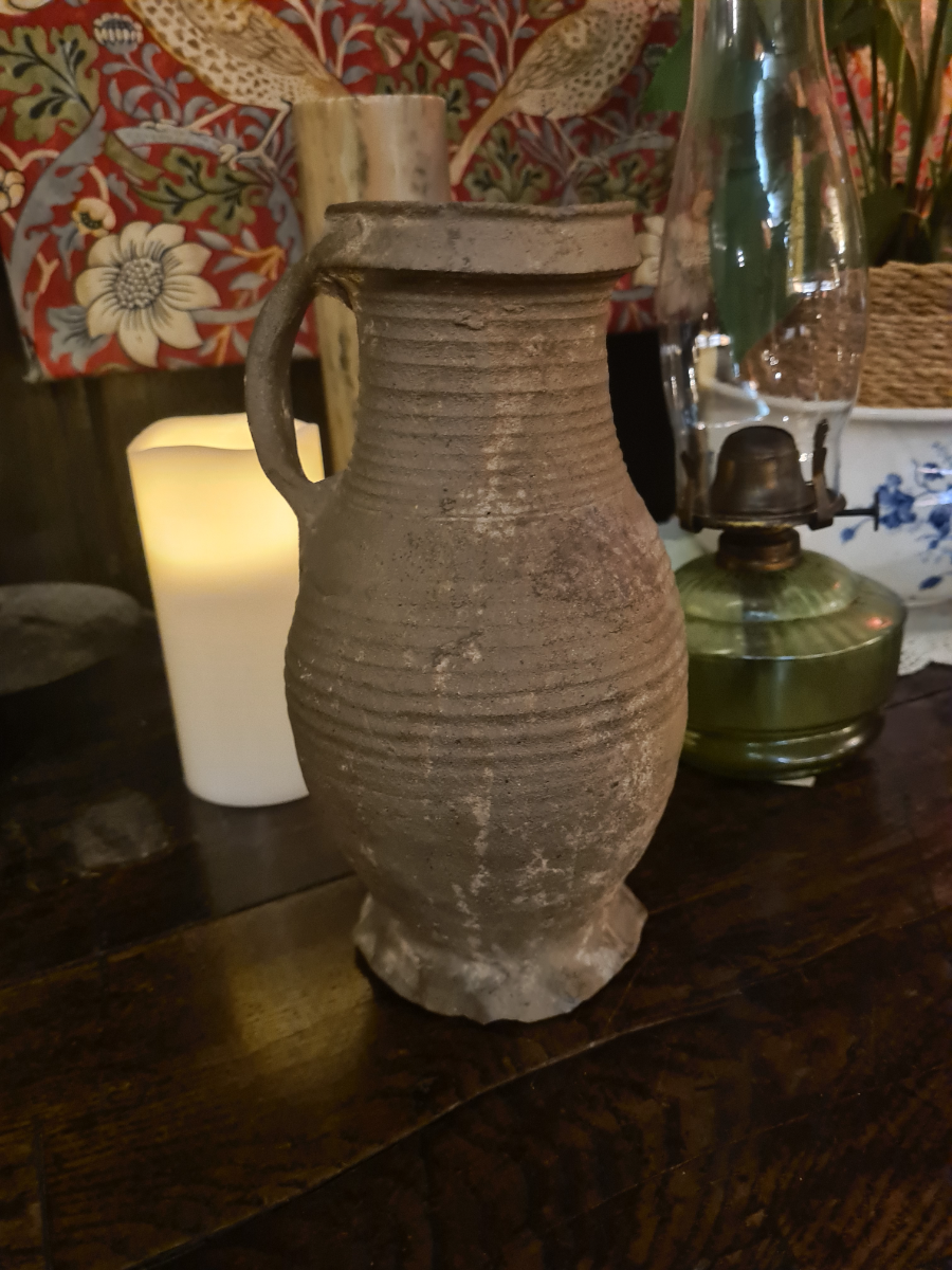 Explore our collection of 15th/16th-century German glazed stoneware jugs. Shop now for an exceptional piece with a provenance from Boothmans. Hurry before it's gone!