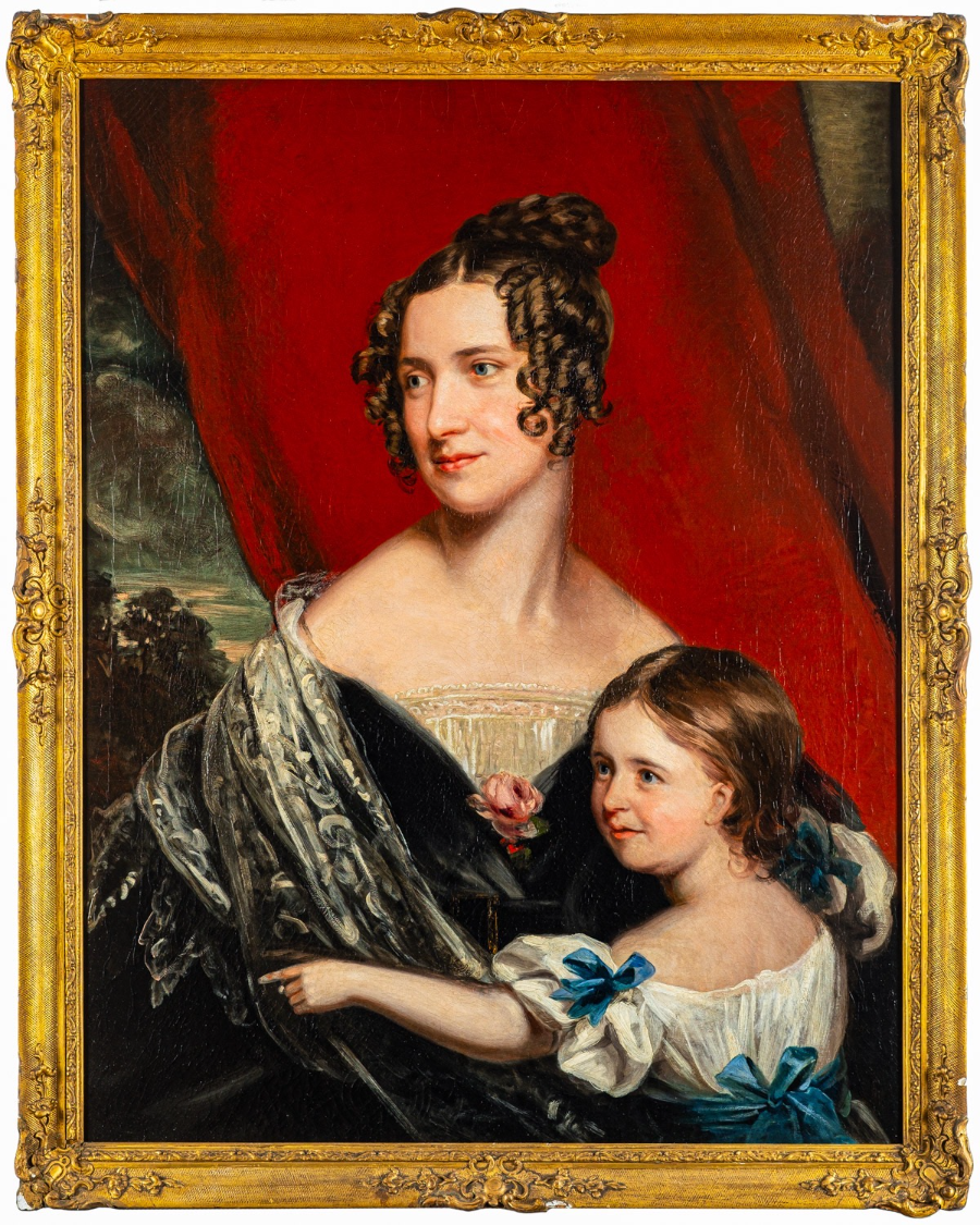 Explore our collection of 19th Century British School portraits. Capture a piece of history with the oil on canvas portrait of Maria Brown. Shop now for this timeless art piece!
