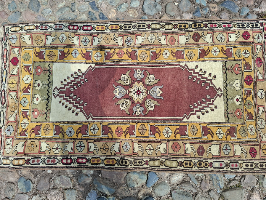 Handmade Large Turkish Rug