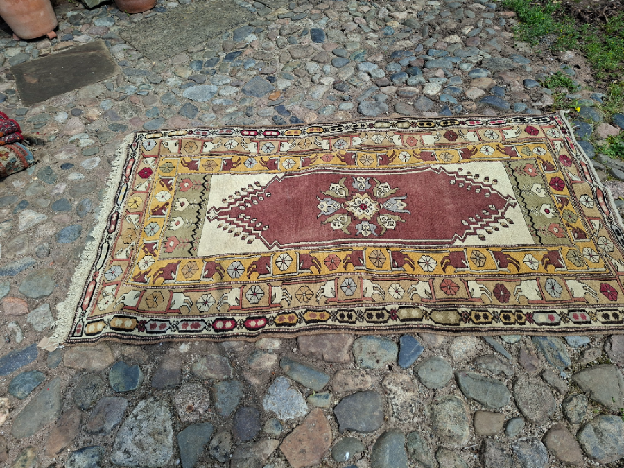 Handmade Large Turkish Rug