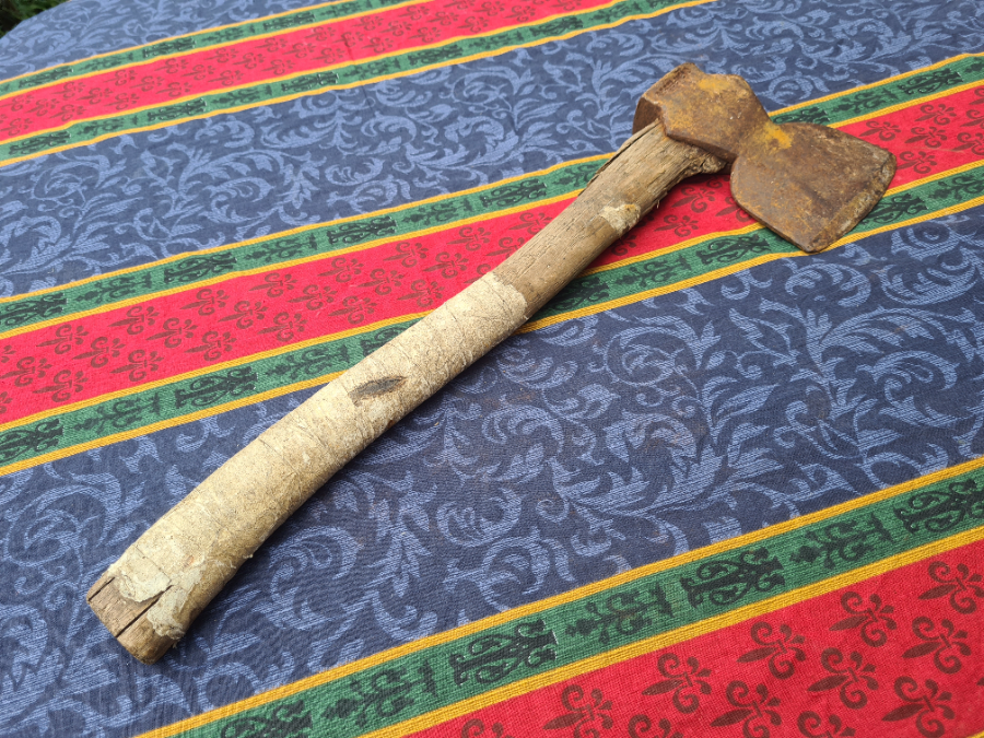 Discover our range of 19th-century wood axes, finely restored and historically accurate. Click to explore specs and purchase your authentic wood axe now!