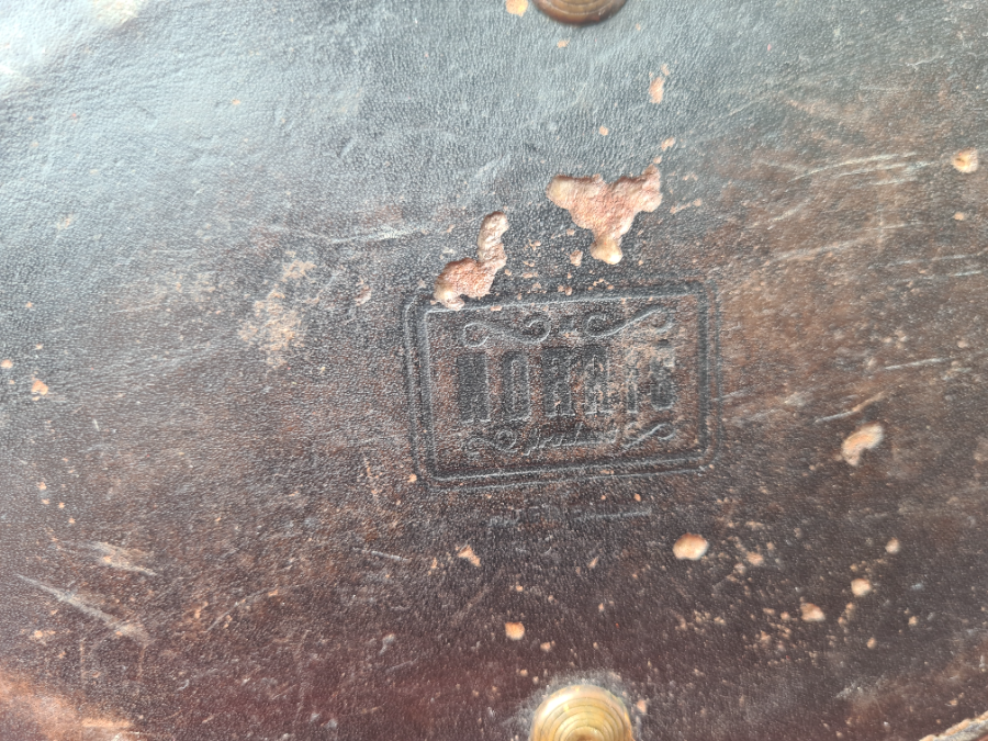 Early 20th Century Leather Bucket.
