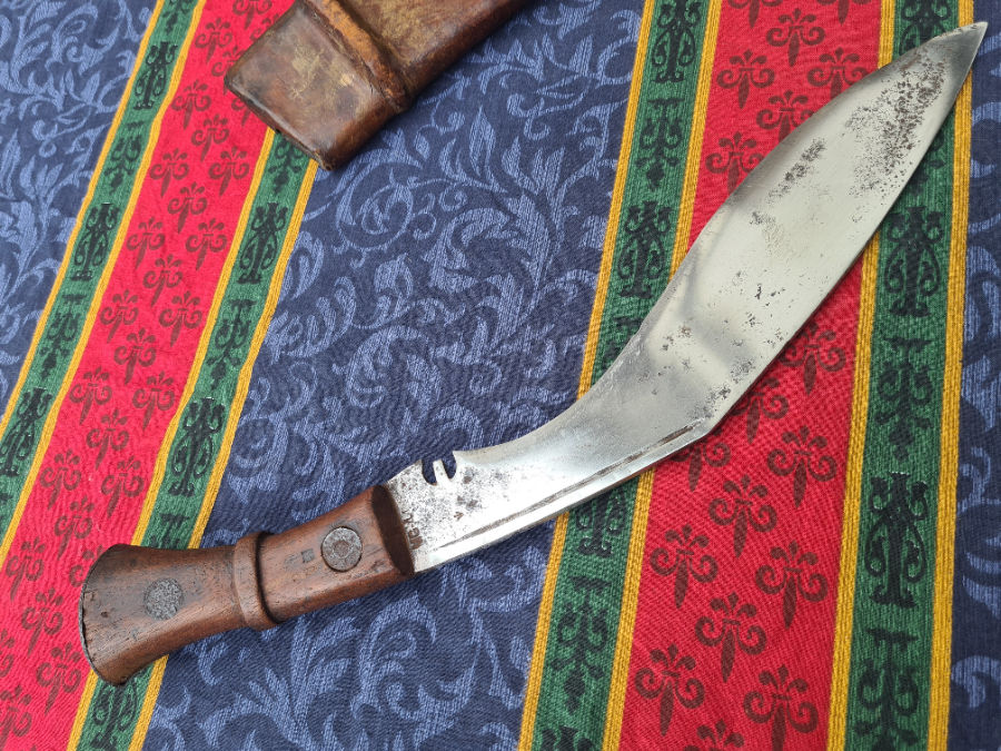 Discover our collection of authentic 1944 MKIII War Department kukri, complete with dated scabbard. Shop now to add a piece of WWII history to your collection.