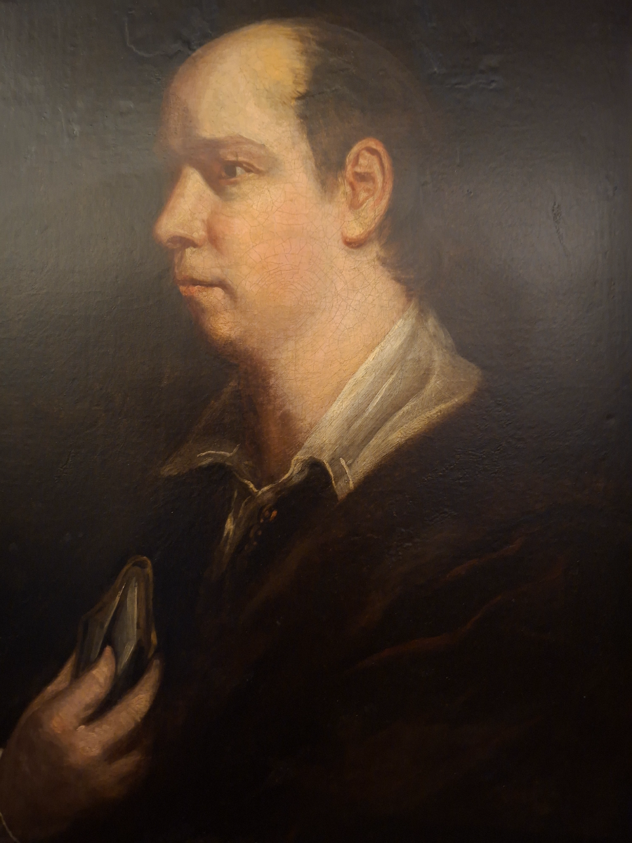 Discover our beautifully restored 18th-century painting of Oliver Goldsmith. See the quality and craftsmanship in every detail. Shop now for unique historical pieces.