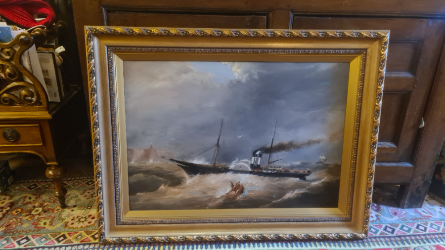 Clement Drew - A Paddle Steamer Is A Heavy Swell