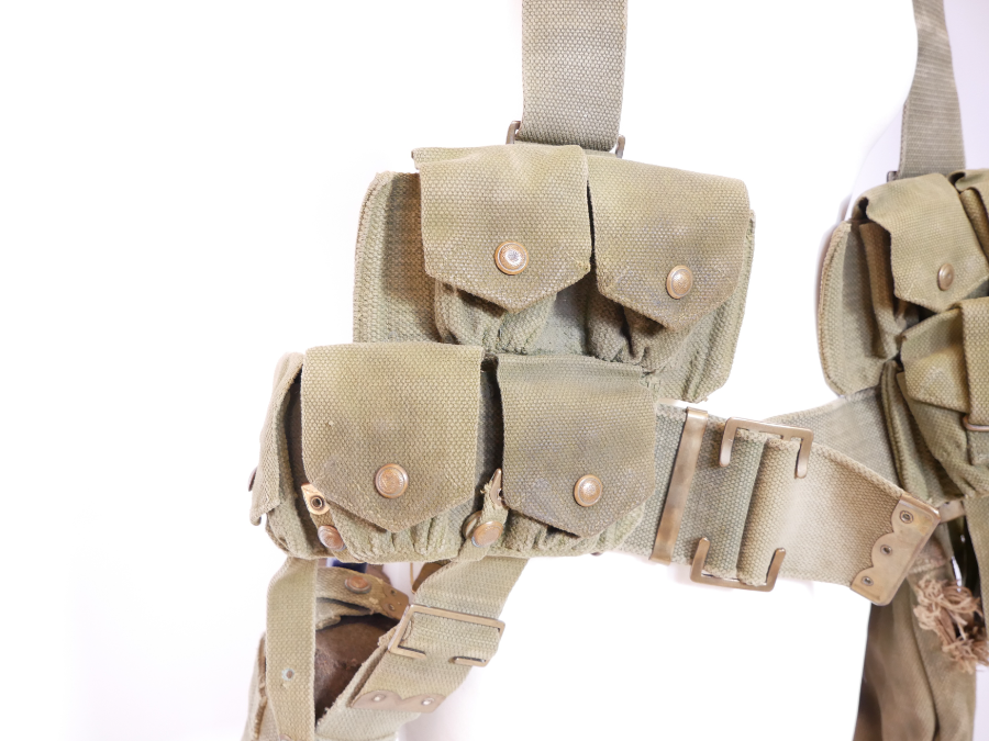 Named 1908 Pattern Web Infantry Equipment