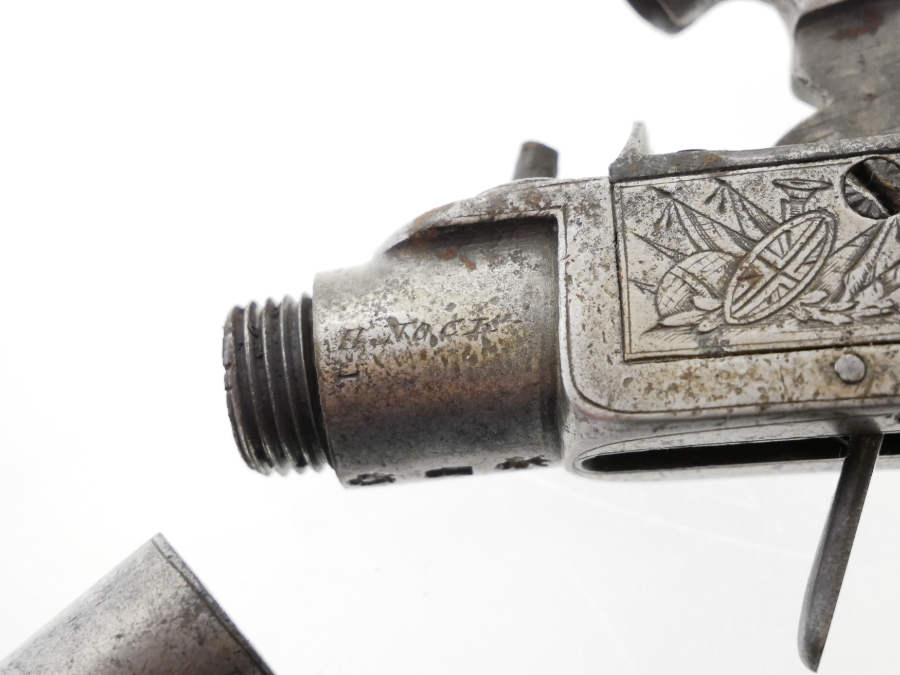 Henry Nock Of London Percussion Muff Pistol