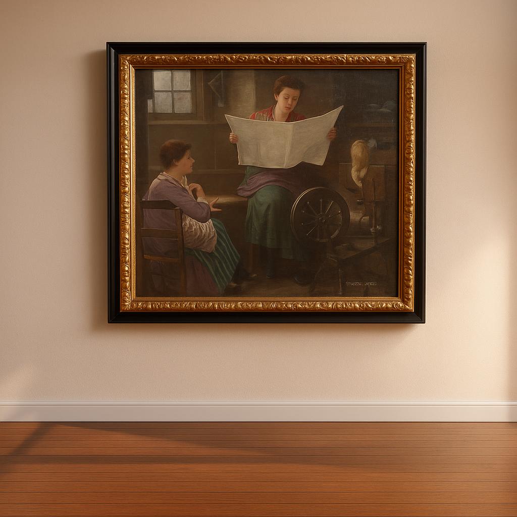 20th Century Oil Painting, Signed Albert Abram Gittleson