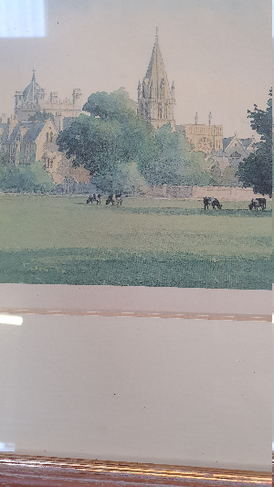 Discover limited edition Chromolithograph by renowned artist Valerie Petts. Explore the beauty of New College, Oxford in print 177/850. Order now for a signed, framed masterpiece!