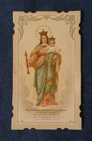 Antique Holy Cards From Italy