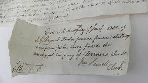 Victorian Freedom Of The City Of London Pass In Wooden Container