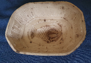 18th Century, 250 Year Old Rare, Georgian Stoneware Blancmange Mould