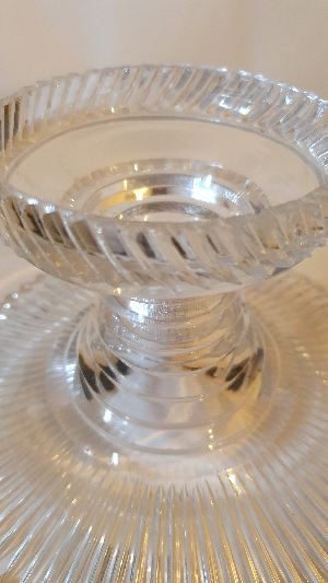 Explore our collection of rare Georgian period Pineapple stands, signifying wealth! Shop now and add a 200-year-old Prism Cut treasure to your collection. Don't miss out!