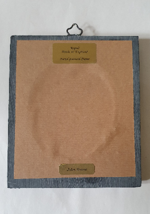 John Donne, Miniature