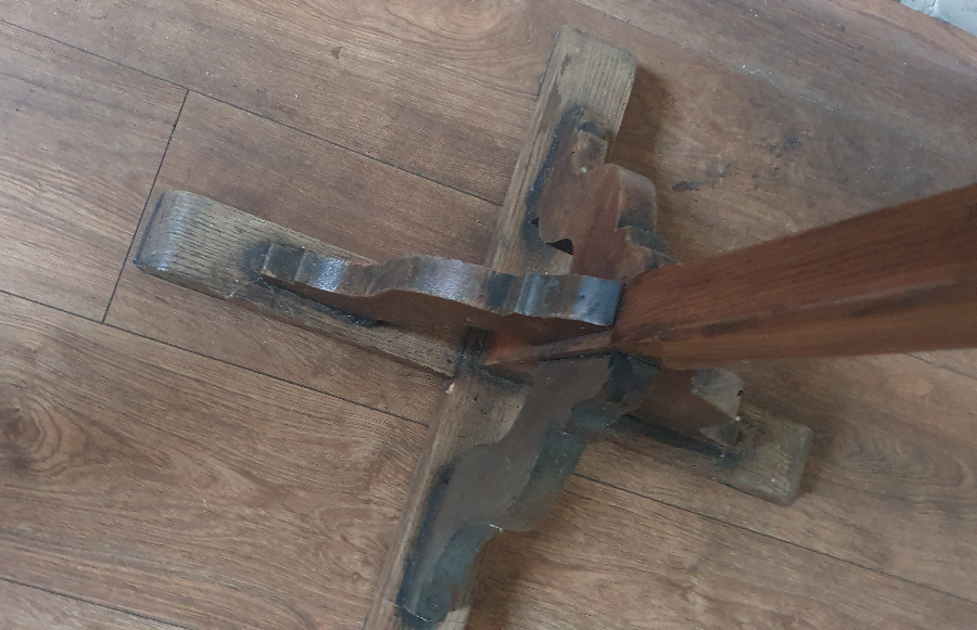 Oak Cope Stand, 19th Century