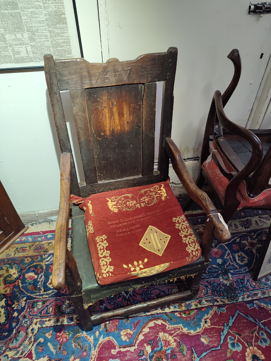 Discover our range of antique furniture! Restore our early 17th century panel back chair to its former glory. Act now and bring history home.