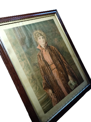 Discover our collection of 19th-century prints that remarkably resemble Princess Diana Spencer. Could there be a family connection? Explore and buy now!