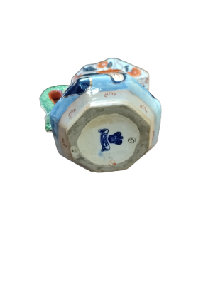 Discover Mason's Style Snake Handled Jug in good condition. Browse our antique collection and order your favorite piece now. Relish the charm of vintage style!