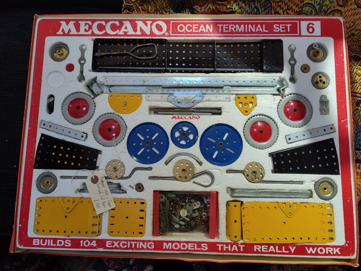 Meccano Ocean Terminal Set.