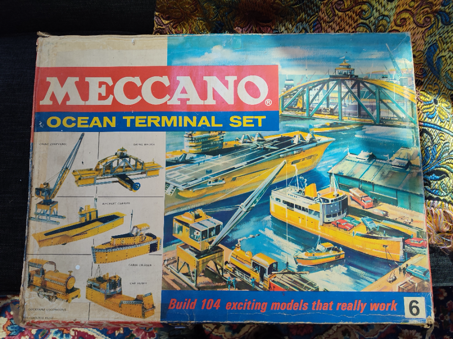 Meccano Ocean Terminal Set.