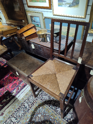 Edward VII Mahogany Chair.