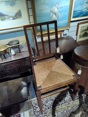 Explore our exclusive collection of Edward VII Mahogany Chairs, used at the 1902 coronation. In good condition, despite a small chip. Buy now!