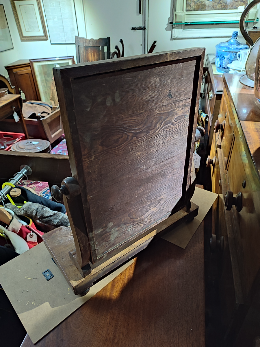 Small Victorian Swing Mirror.