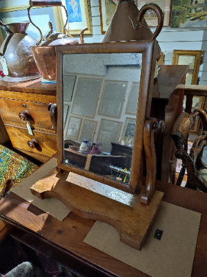 Small Victorian Swing Mirror.