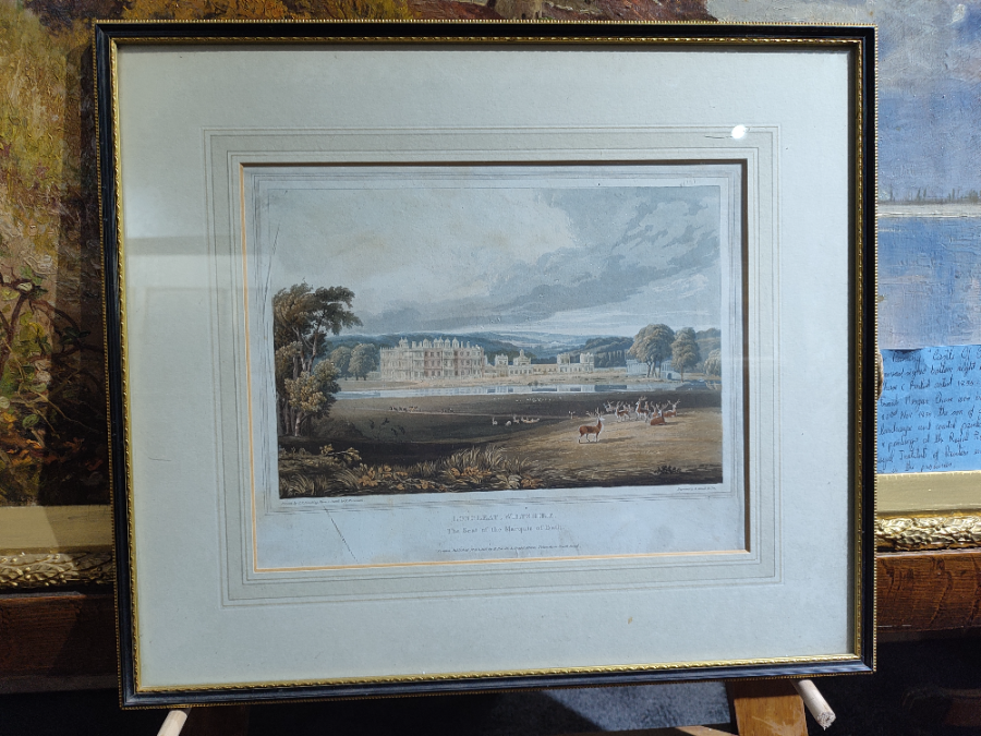 Explore our extensive collection of vibrant 1816 prints of Longleat House, Wiltshire. Dive into history with detailed specifications. Don't wait, grab yours today!