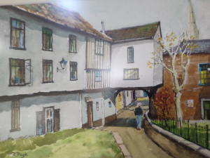 Oil Painting by Burt Pugh