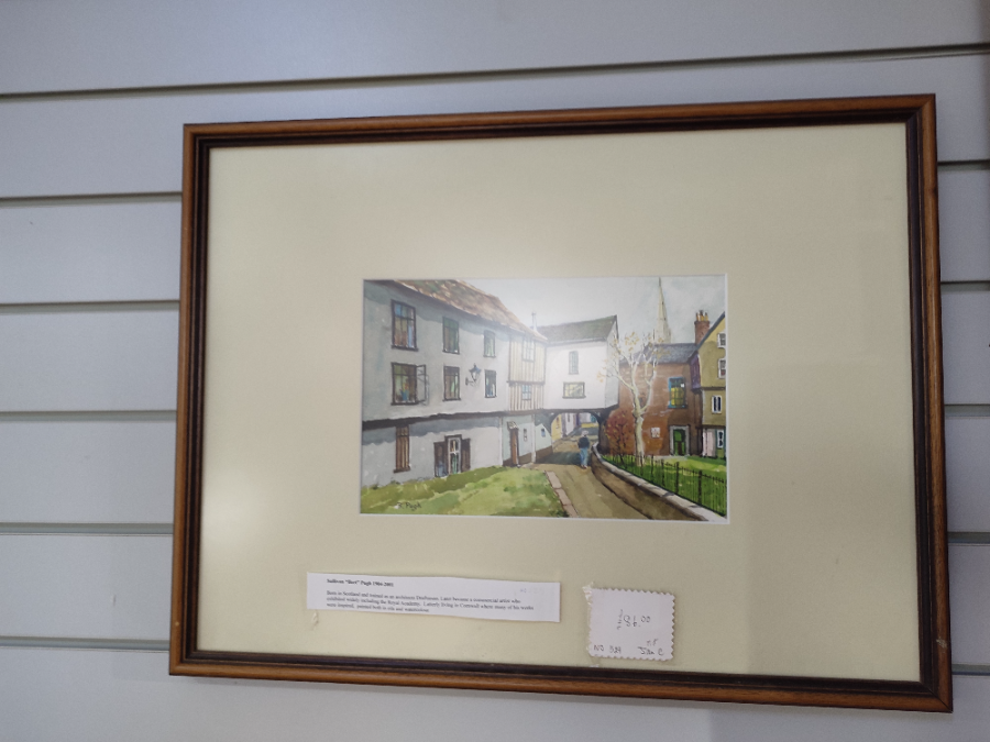 Discover original Sullivan Bert Pugh oil on canvas paintings. Measures 19in high, 24in wide with frame. Start enhancing your art collection today!