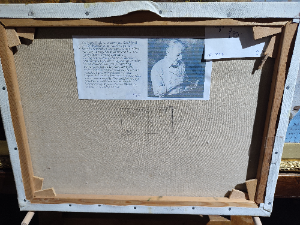 Oil Painting By Burt Pugh.