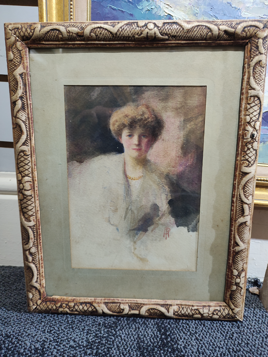 Discover the exquisite 'Portrait of Mrs Copland Griffiths' painted by Percy Anderson in 1913. This brilliant watercolour showcases Anderson’s talent. Explore now.